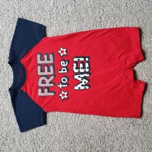 3-6 Month Americana Romper